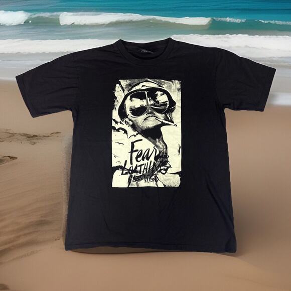 Vintage 90s Fear And Loathing In Las Vegas Mens Medium Excellent Dead Head Tee - Picture 1 of 10